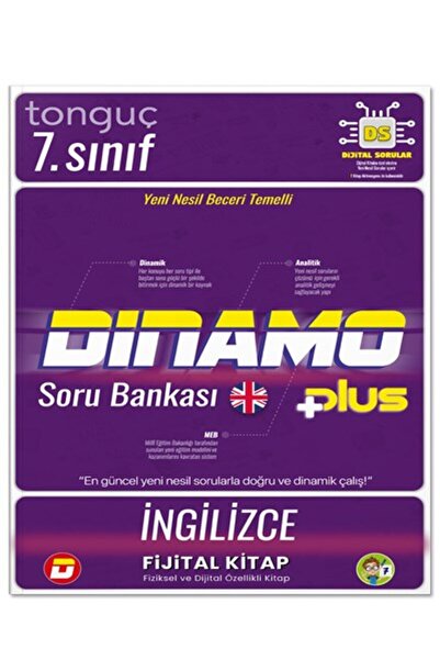 Tonguç Yayınları Tonguç 7. Sınıf Dinamo Ingilizce Yeni Nesil Soru Bankası
