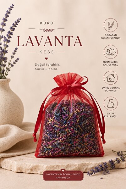 Rosess Renkli Lavanta Kurusu | Lavanta Kesesi | Hediyelik | Yoğun Kokulu | De...
