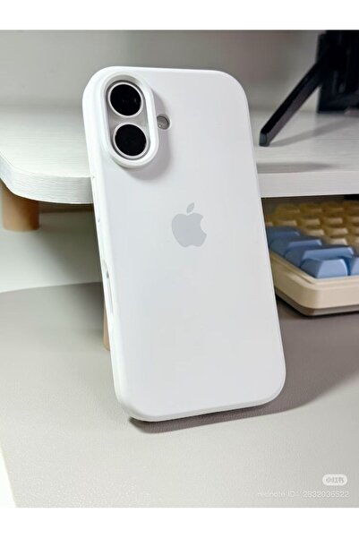 TEYİN AKSESUAR İphone 16 Uyumlu Lansman İçi Kadife Silikon Telefon Kılıfı