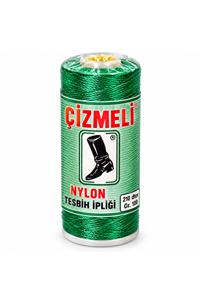 Torna Türk 100 Gram Çizmeli Marka Tesbih İpi 12 Numara Yeşil