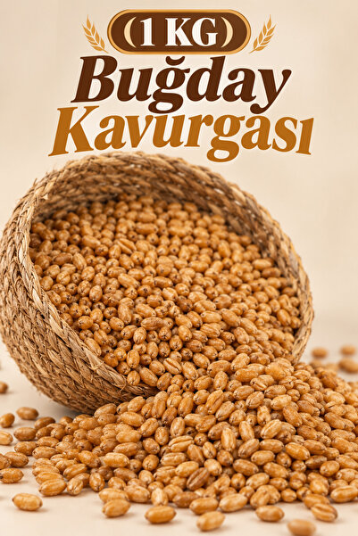 ÜLKÜ KURUYEMİŞ (1 KG) Buğday Kavurgası - 1. Sınıf Premium Kalite