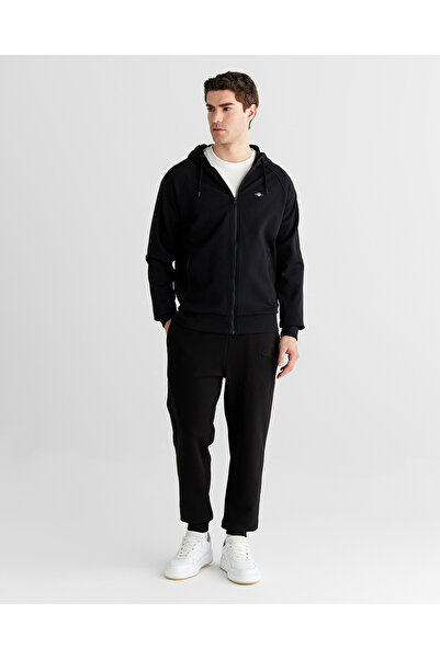 Gant Erkek Siyah Regular Fit Eşofman Altı