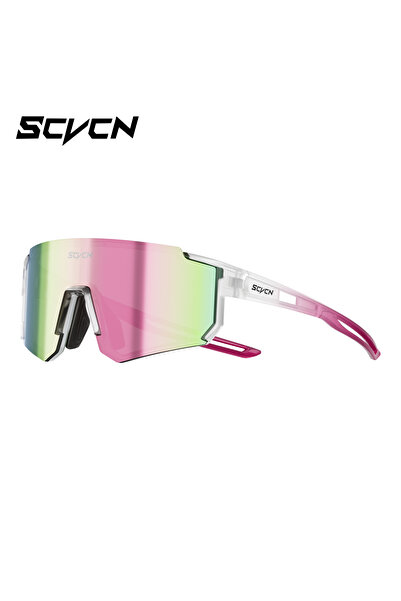 Choice14 09 SCVCN Girls Sports Sunglasses Kids Cycling Glasses Photochromic U...