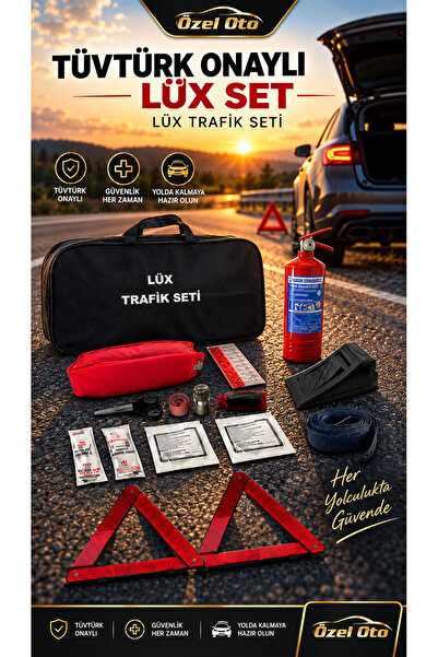 Asral Tuning Trafik Seti Ilk Yardım Çantalı Lüx Trafik Seti