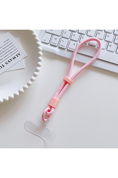 Choice4 Pink Short Adjustable Phone Strap Anti Slip Anti Fall Wrist Strap Pho...