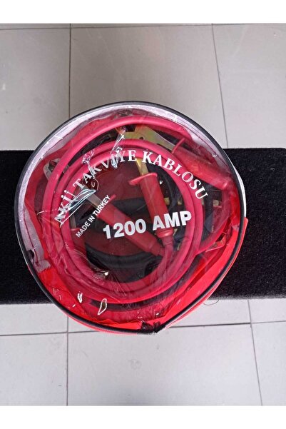Hunter Akü Takviye Kablosu - 1200 Amper Taşıma Çantalı Akü Takviye Kablosu