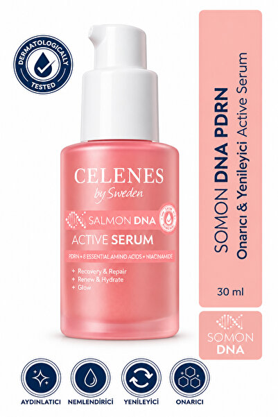 celenes by sweden Somon DNA PDRN Onarıcı & Yenileyici Active Serum, 30 ml