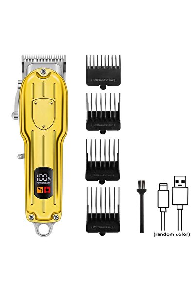 Choice7 1pc 810(Gold) Hair Clippers Electric Razor Shavers for Men USB Rechar...