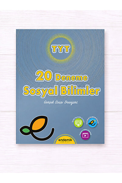 Endemik Yayınları Endemik 2026 Tyt Sosyal Bilimler 20 Li Deneme Sınavı