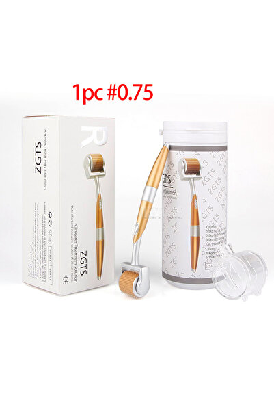 Choice 1pc 0.75 ZGTS Titanium 0.2mm Derma Roller 192 Needles Microneedle Syst...