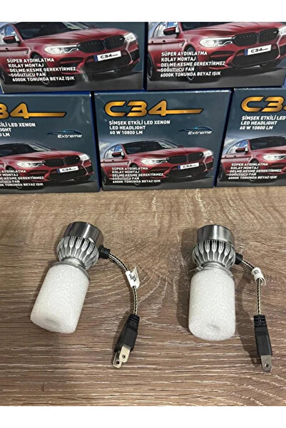 APEXİ H7 Beyaz Led Xenon Far Ampulü Şimşek Etkili Güçlü Işık Gücü