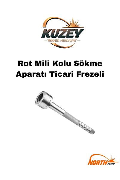 ÇETİNBANKO Rot Mili Kolu Sökme Aparatı Ticari Frezeli