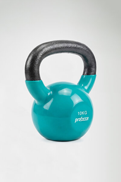 Proforce KTB-10 Dışı Vinil Kaplı İçi Çelik Döküm Kettlebell 10 Kg