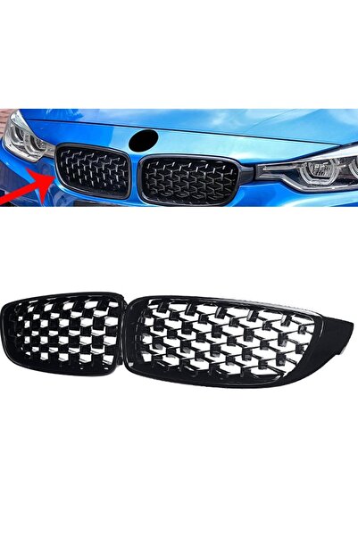autogp Bmw F32 F33 F36 ön panjur ızgara böbrek diamond siyah