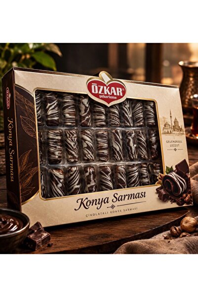 ÖZKAR ŞEKERLEME 5'li 350 g Çikolatalı Konya Sarması