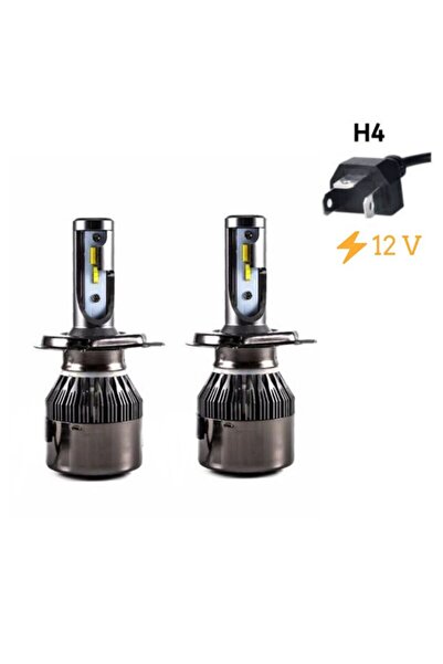 Genel Markalar Led Far Ampulü Çift Renk Sarı/Beyaz H4-36W-4800LM-12V / LAAM492-1