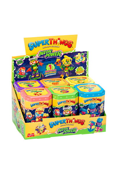 SuperThings Set de joaca seria Neon Power &minus; Kazoom Kid, Model aleator
