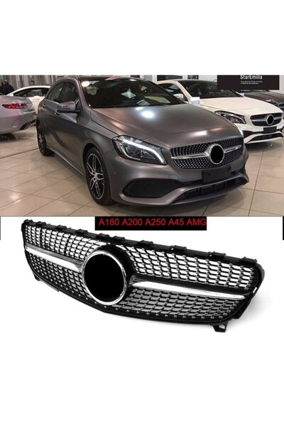 AEM AUTOGP Mercedes w176 diamond amg ön panjur ızgara seti 2016+ a serisi