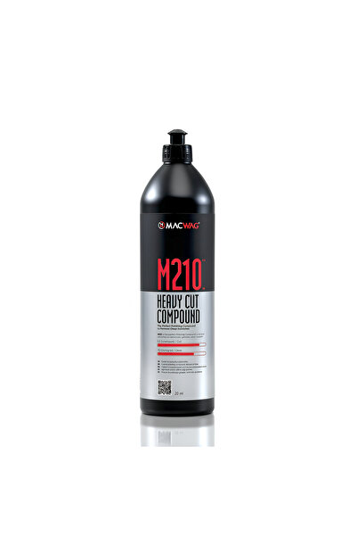 MACWAG M210 Heavy Cut Compound 1 LT - P1500 Zımpara İzlerini Gideren Profesyo...