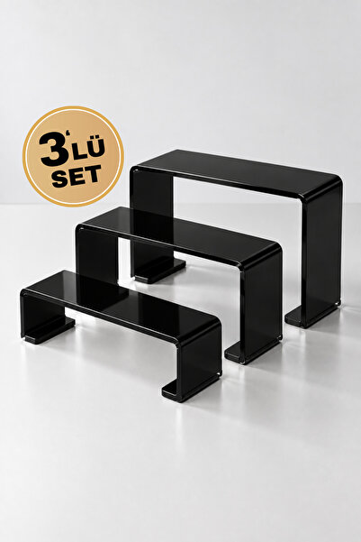 Acar Raf Cosmetic Product Organizer Shoes and Hobby-figure Display Stand 3-Pi...