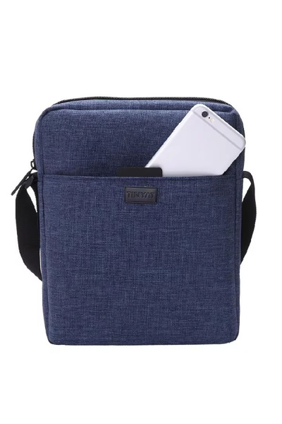 Choice 25X20X4cm T510 Blue TINYAT Men's Light Silm Bag Canvas Shoulder Bag Wa...