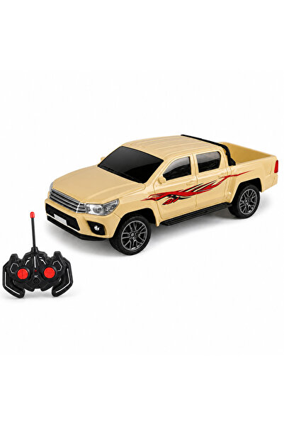Toysea 1:16 Strong RC Pickup Truck, 4 Function Remote Control Car with Headli...
