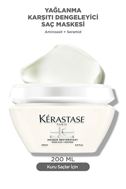 Kerastase Specifique Masque Rehydratant Yağlanma Karşıtı Dengeleyici Jel Yapı...
