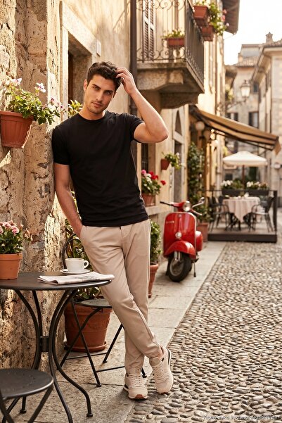 Buratti Slim Fit Normal Bel Boru Paça Denim Pantolon Erkek KOT PANTOLON 5545C...