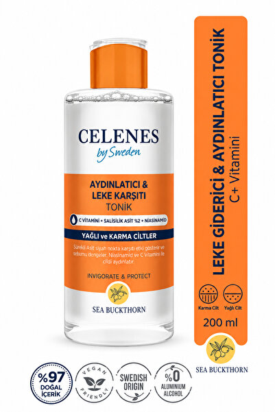 Celenes Salisilik Asit Ve Niacinamide Içeren , Gözenek Ve Leke Karşıtı Sea Bu...