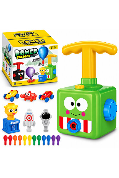 SOLTOY Играчка за надуване на балони за деца SOLTOY® „Кола за напомпване - яд...