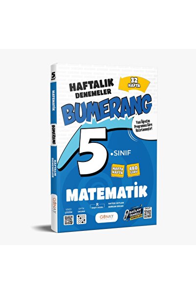 Günay Yayınları GÜNAY YAYINCILIK 5. SINIF BUMERANG MATEMATİK 32 HAFTALIK DENE...