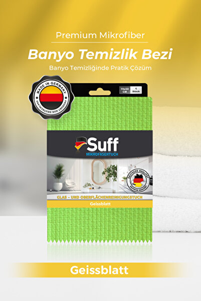 Suff Geissblatt Bathroom Microfiber Cloth Leaves No Dust Large Size Bathroom ...