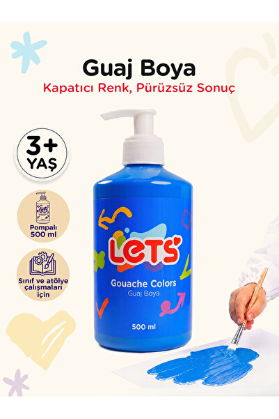 Lets Guaj Boya Mavi 500 ml