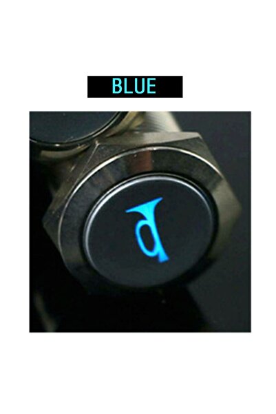 Choice blue 16mm Metal Aluminum Switch Car Boat Speaker Bell Horn LED Momenta...