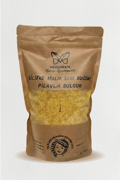 Mersinden Silifke Atalık Sarı Buğday Pilavlık Bulgur 1 Kg