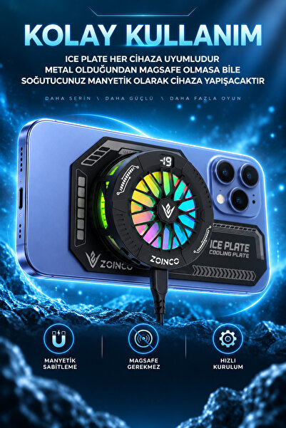 ZOİNCO ICE PLATE Manyetik Soğutucu Plaka
