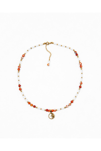 Genel Markalar DİELNA | AGATE NECKLACE | AKİK TAŞLI KADIN KOLYE