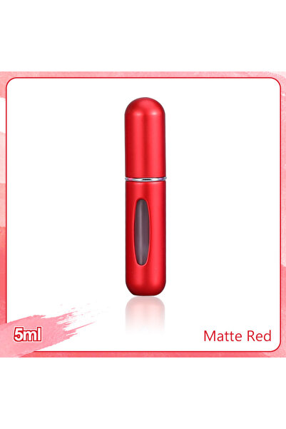 Choice Plastic 5ml hongse 1pcs 5ml Portable Perfume Spray Bottles to Refill a...