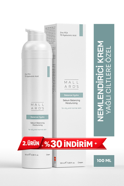 MALL ARD'S Balance Hydra, Sebum Balancing and Moisturizing Cream for Combinat...