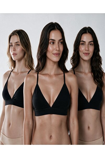 Formactive Seamless/Dikişsiz Balensiz Kaplı Üçgen Askılı Örme Sütyen
