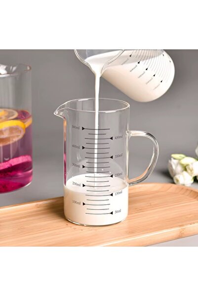 ABAREEK 500ml Glass Measuring Cups for Home Use