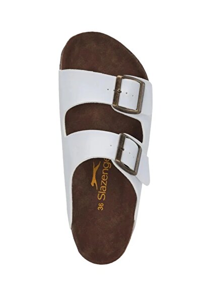 Slazenger LENS Unisex Ανδρικές Γυναικείες Παντόφλες Arizona White Daily