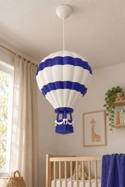 NESACONCEPT Çocuk Odası Avizesi, Sıcak Hava Balonu Avize