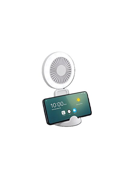 Generic Brand Ventilator Portabil LED 21x10cm