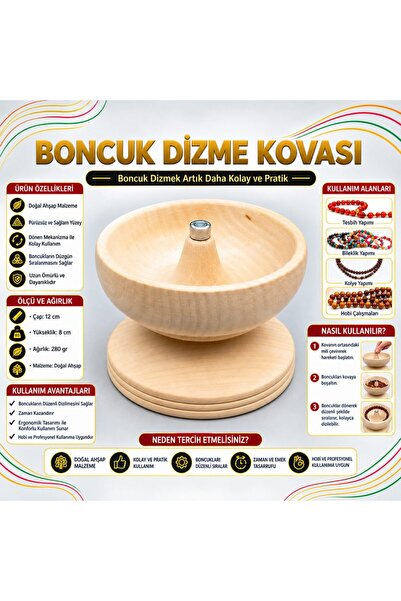 Torna Türk Tornatürk Boncuk Dizme Kovası (Hızlı Boncuk Dizme Aparatı)