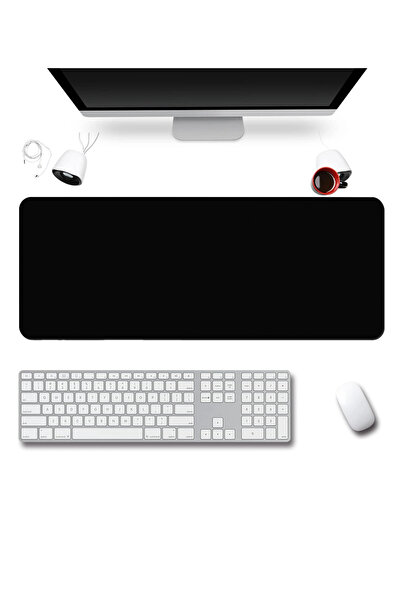 SonicTouch Klavye Mousepad 40x90cm Dikişsiz Pürüzsüz Su Geçirmez Kaymaz Düz S...