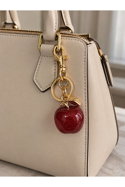 ELOVE Women's Apple Bag Accessory, Keychain
