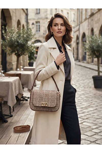 Miami Polo Club Very Stylish 2-Strap Shoulder Bag with Flap Closure
