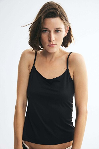 H&M Microfibre strappy top