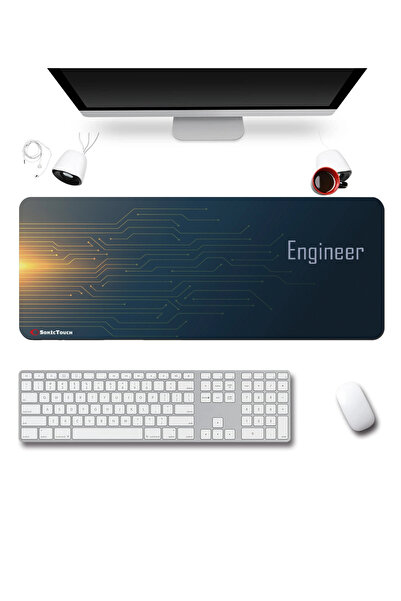 SonicTouch UltraGrand Kişiye, İsme Özel Engineer Xxl Mühendis Klavye Mouse Pa...